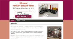 Desktop Screenshot of furnitureandleatherrepair.com